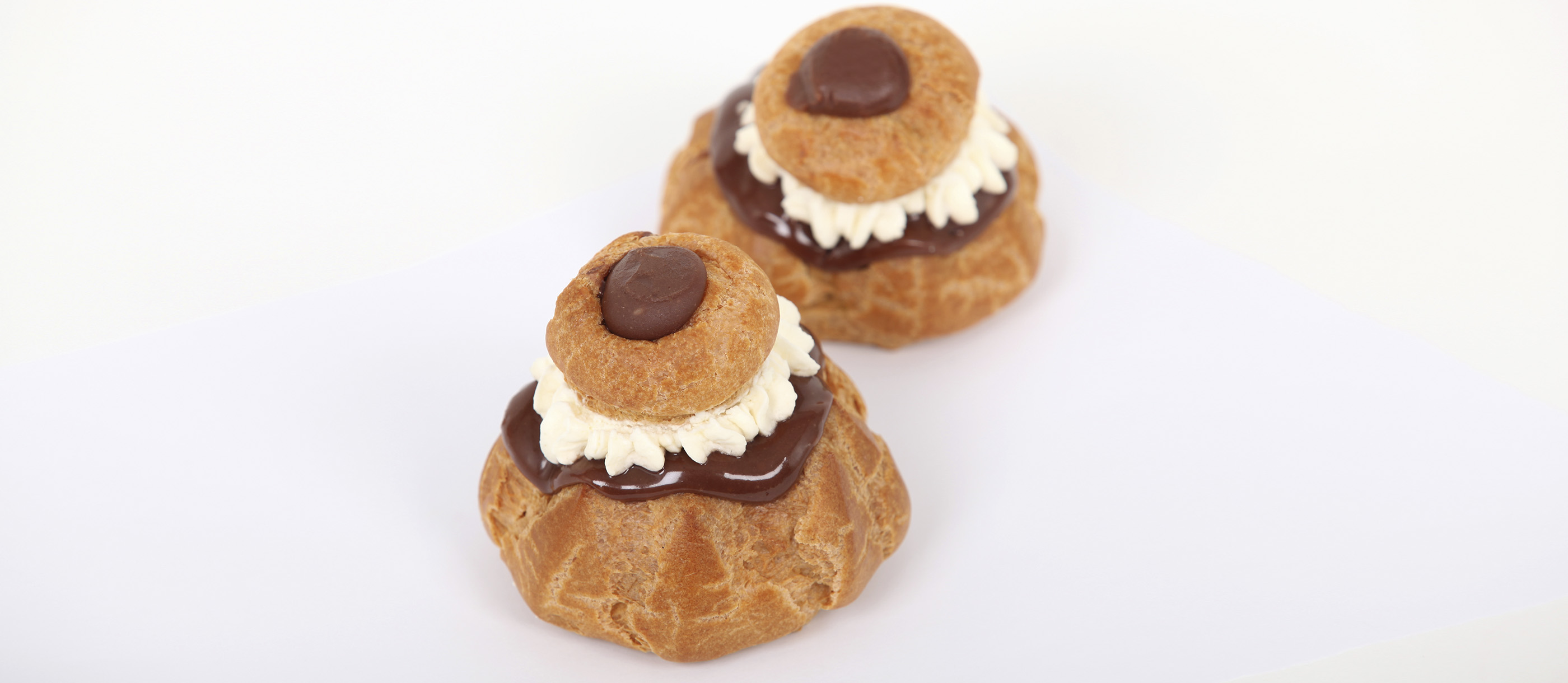 Religieuse Traditional Dessert From Paris France