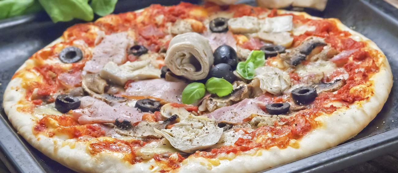 Pizza Capricciosa | Traditional Pizza From Italy, Western Europe