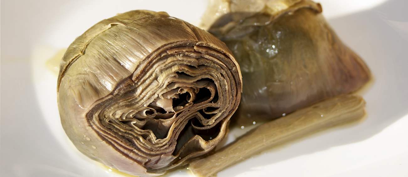 Carciofi Alla Romana | Traditional Appetizer From Rome, Italy