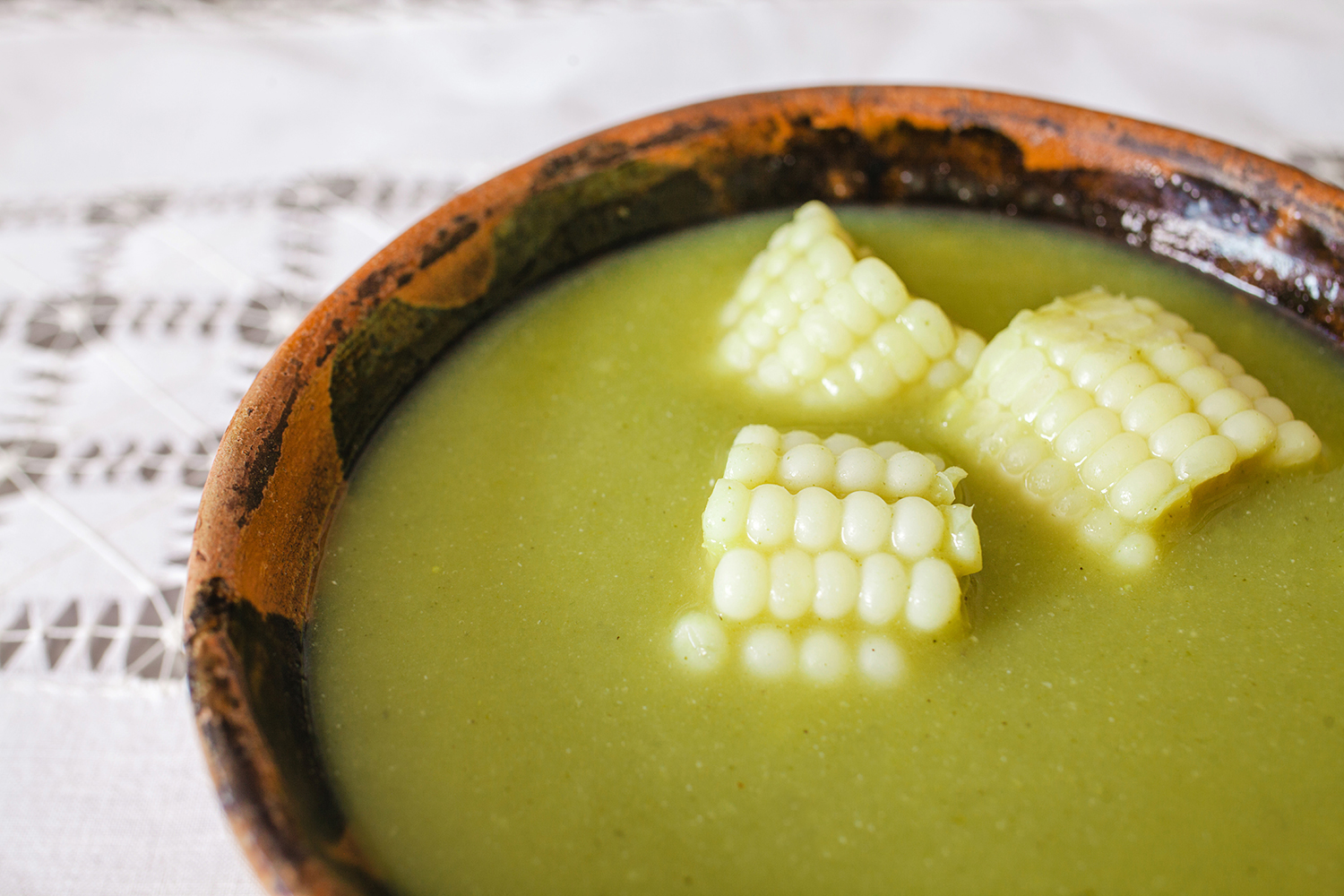 Chileatole Verde | Traditional Soup From Puebla, Mexico
