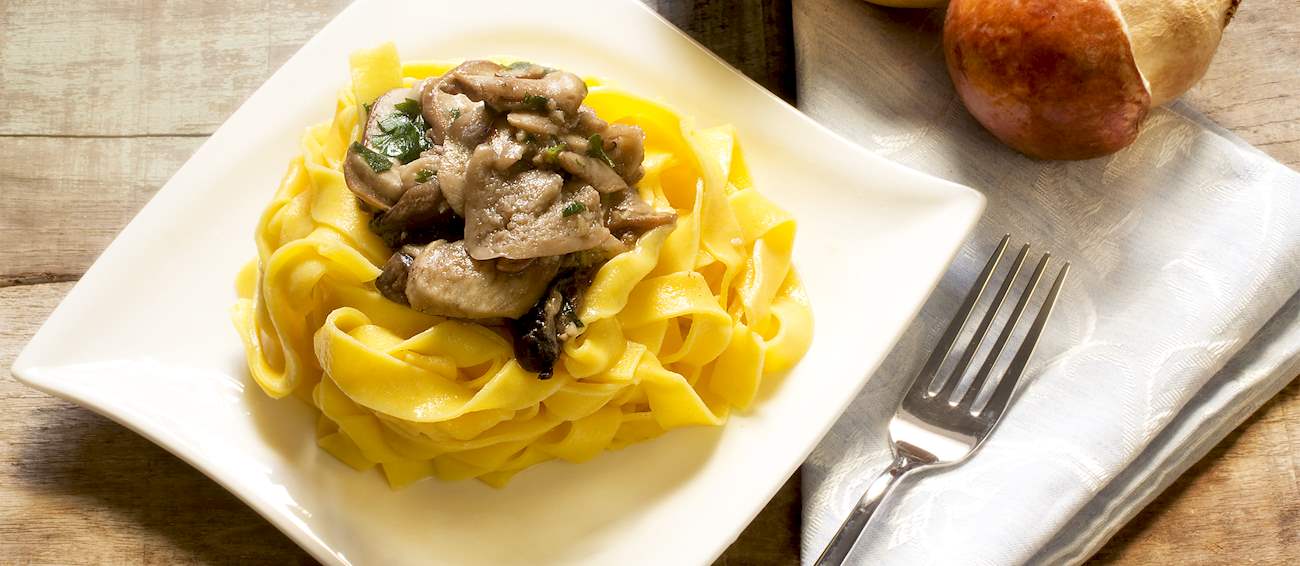 Tagliatelle Alla Boscaiola | Traditional Pasta From Italy, Western Europe