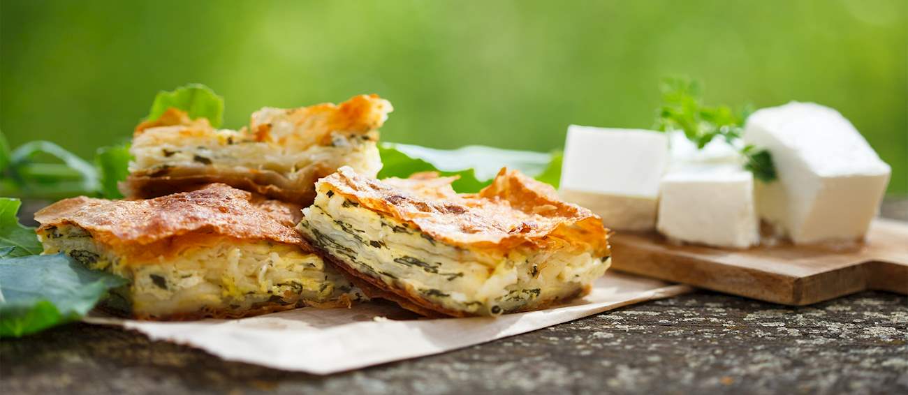 Spanakopita | Traditional Savory Pastry From Greece, Southeastern Europe