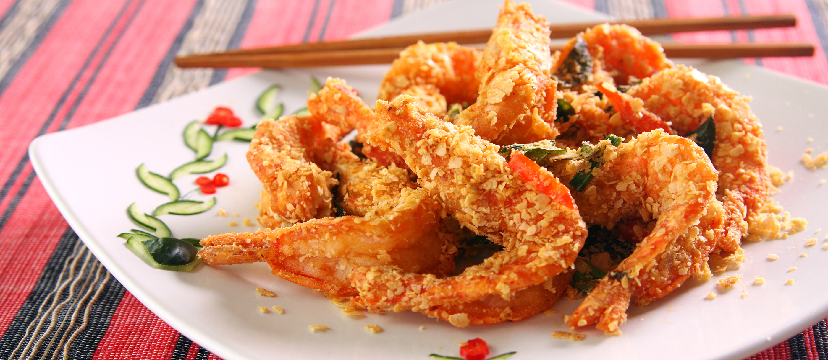 Cereal Prawns