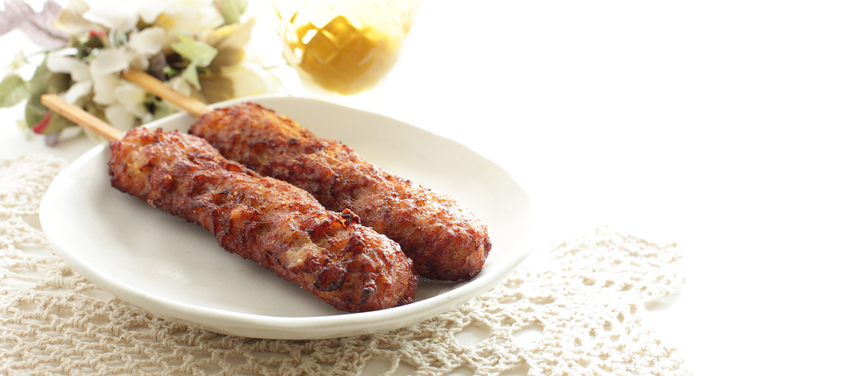 Jouet D'imitation Yakitori - Série Japonaise Shishito Tsukune Pour Maison De Jeu