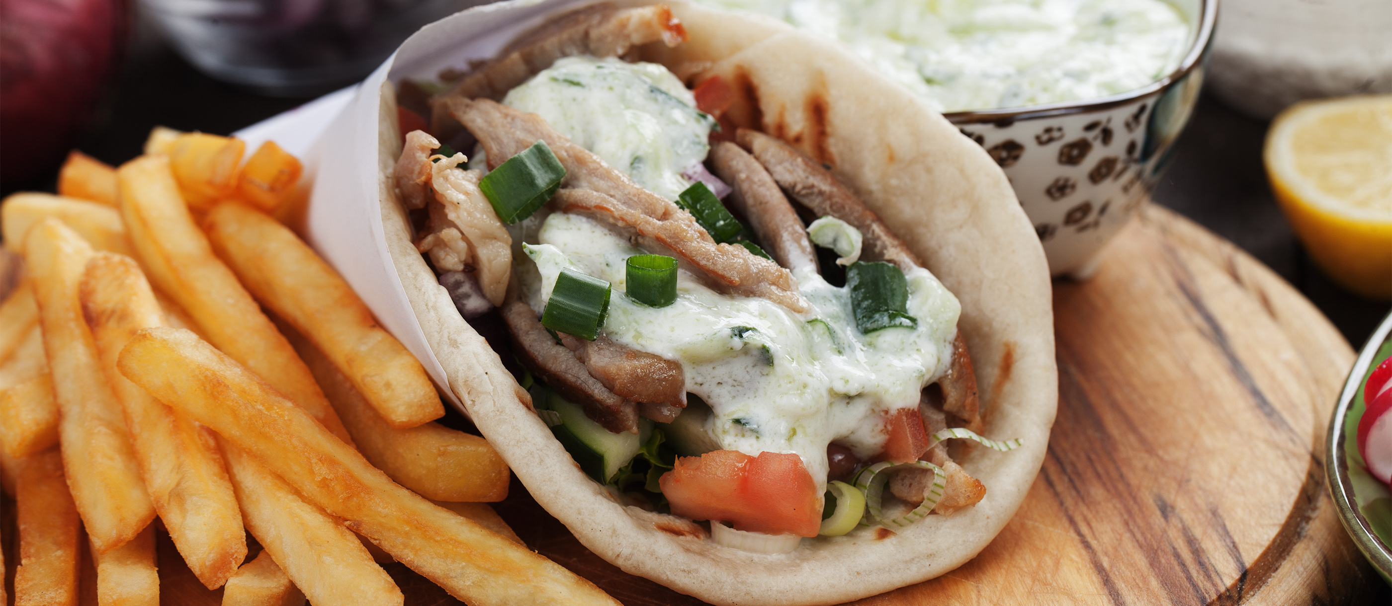 History Of Gyro, An Ancient Greek Street Food Mediterranean Diet ...