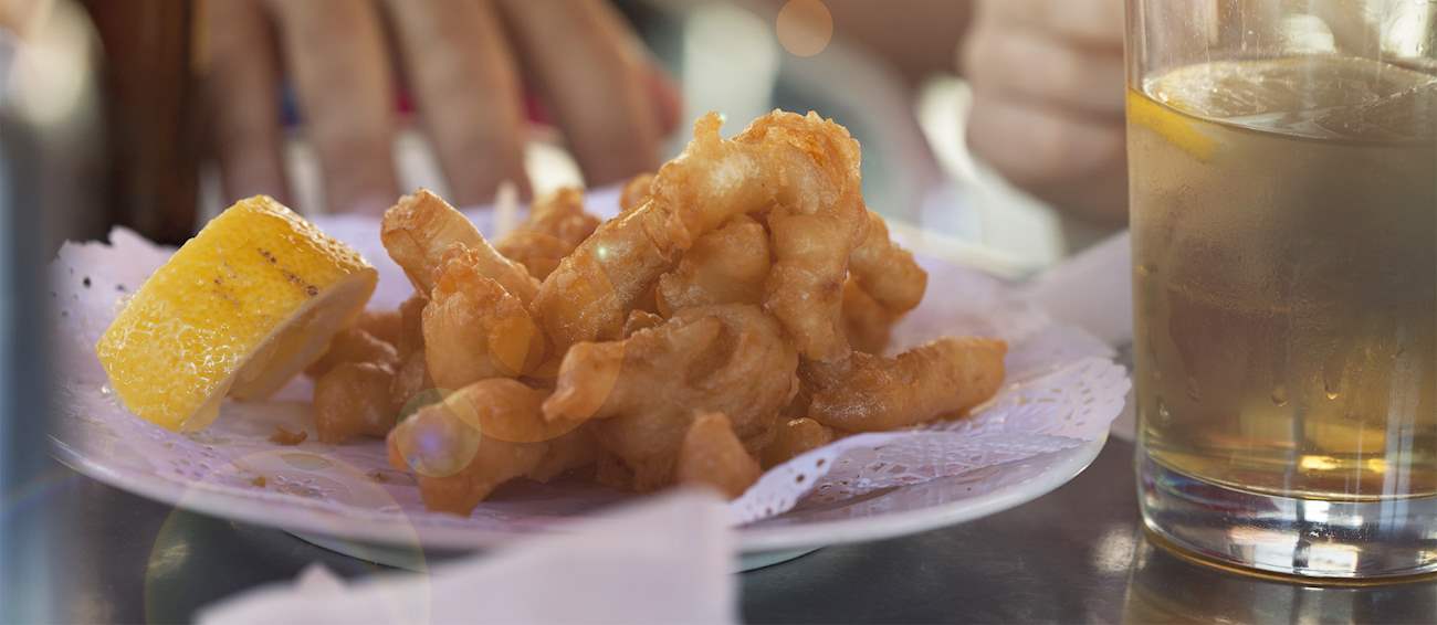 Rabas | Traditional Appetizer From Cantabria, Spain