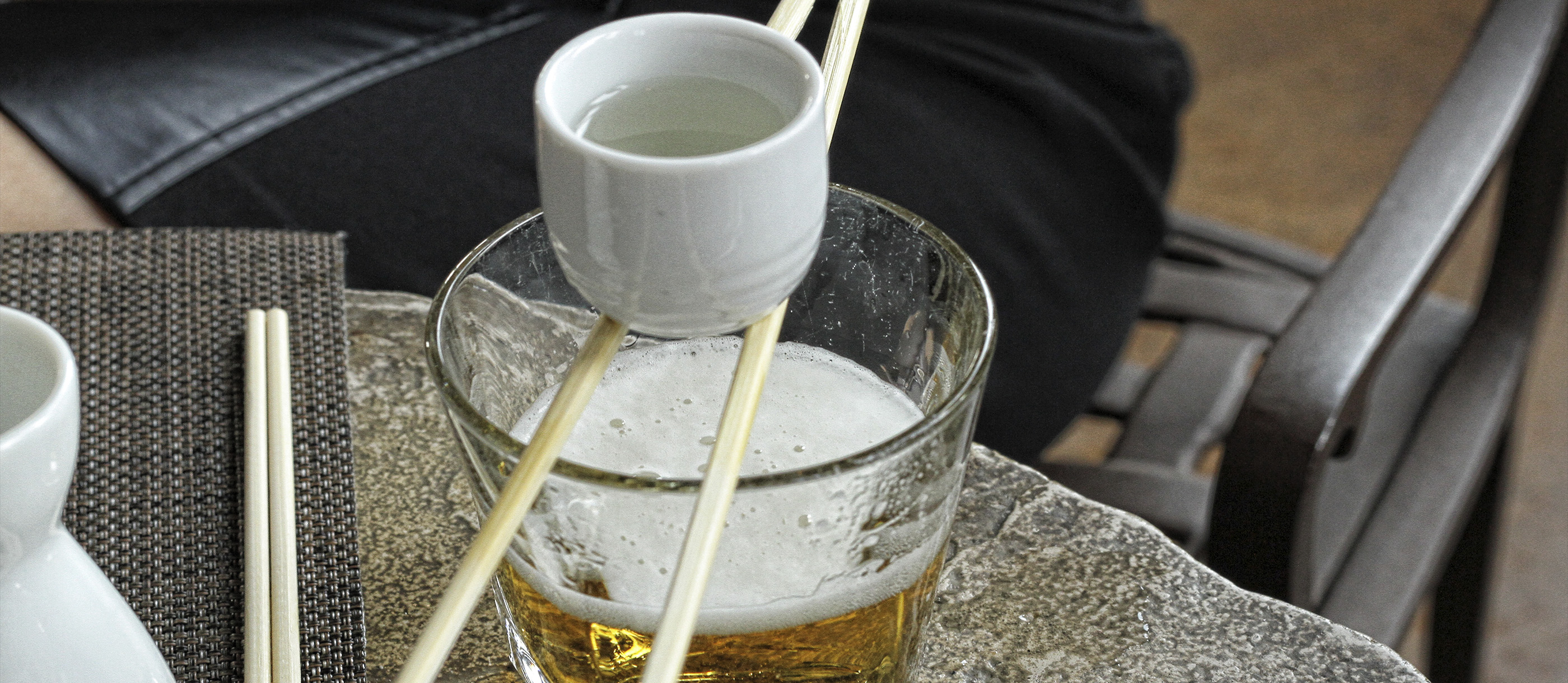 Sake Bomb Drink