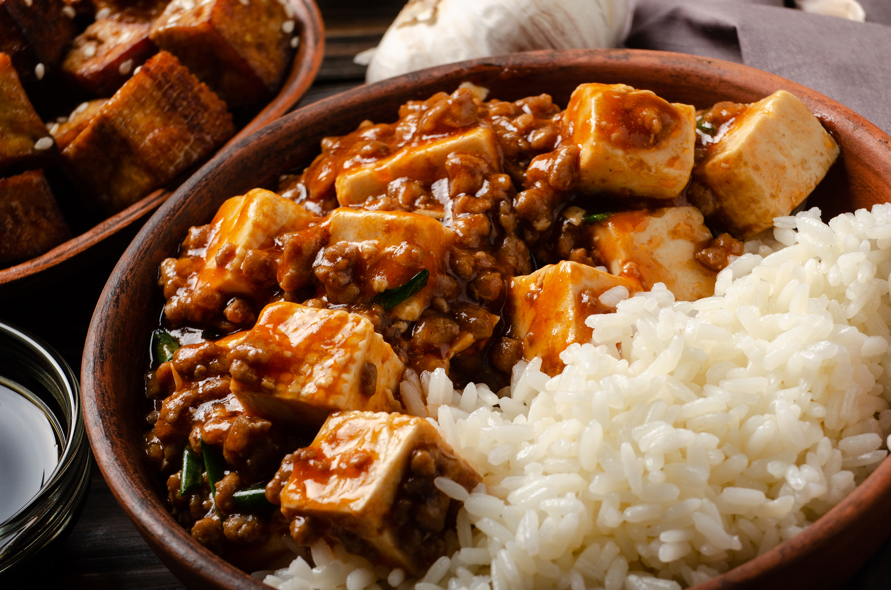 Mapo doufu, другая подача