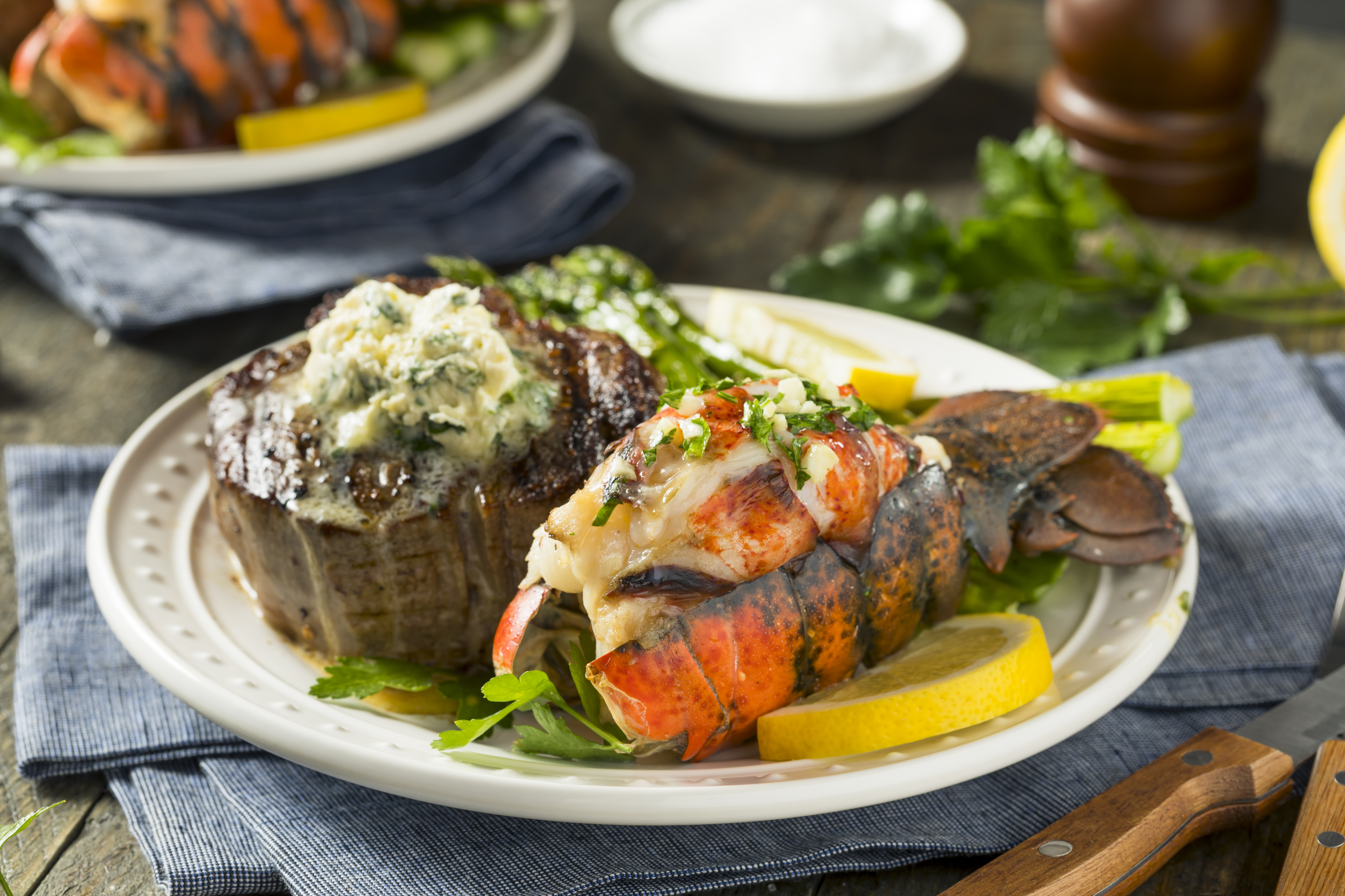 Surf and Turf, другая подача
