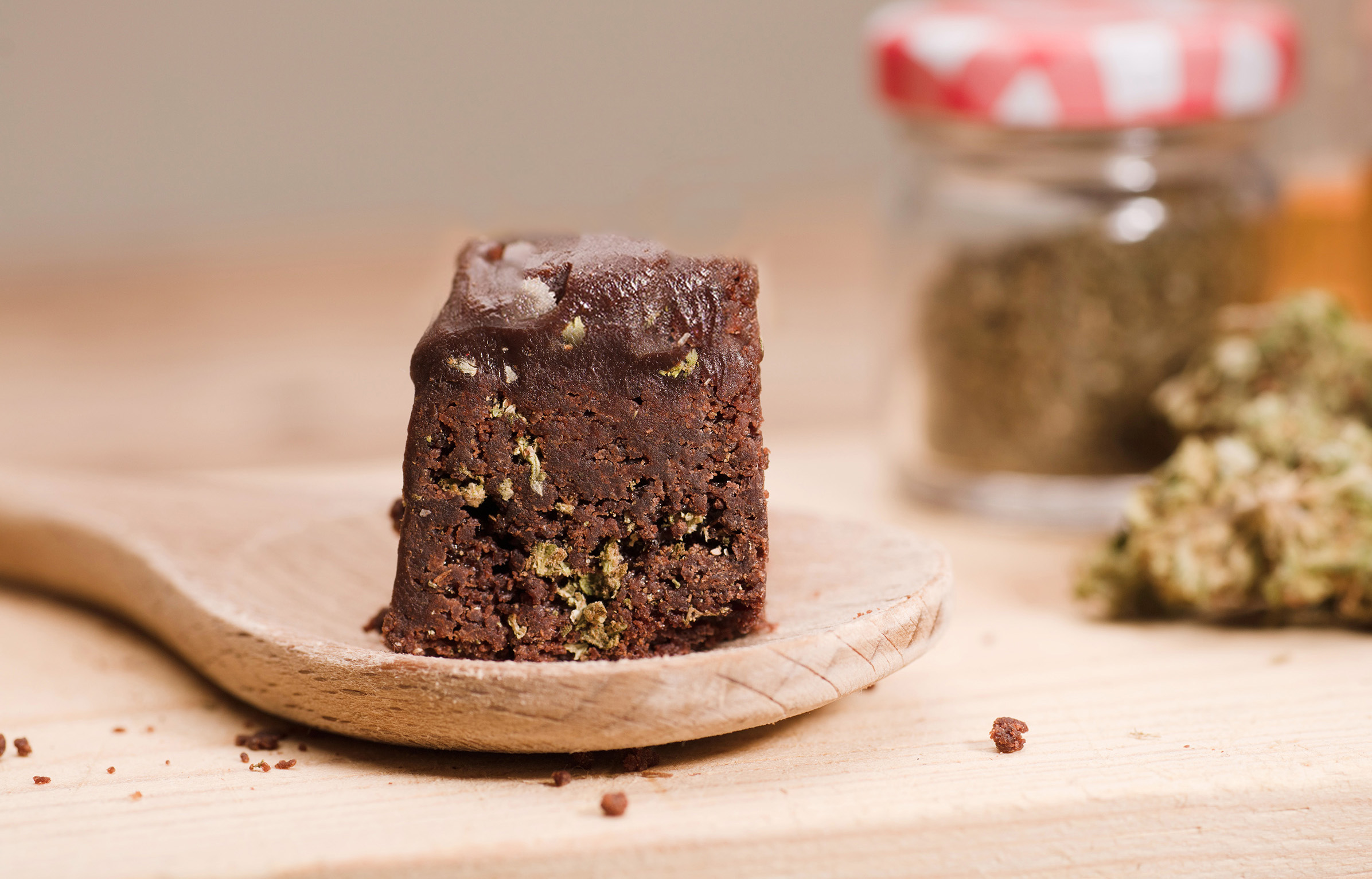 Space Cake, другая подача