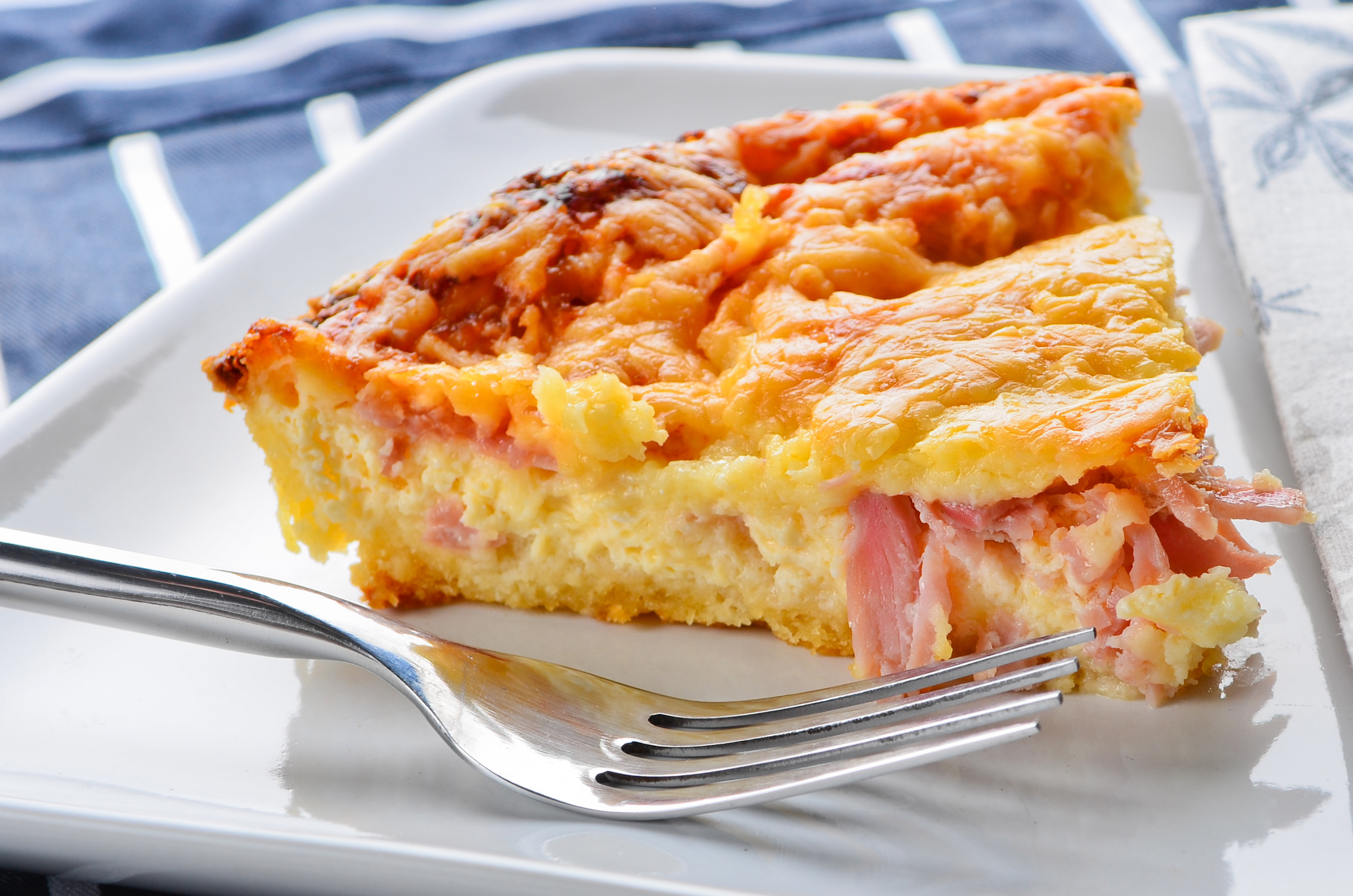 Quiche, другая подача