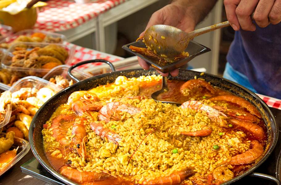 Paella de Mariscos Authentic Recipe TasteAtlas