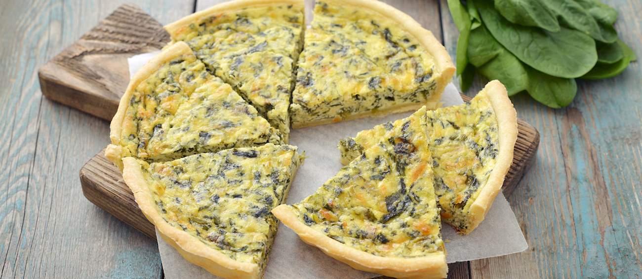 Quiche, другая подача