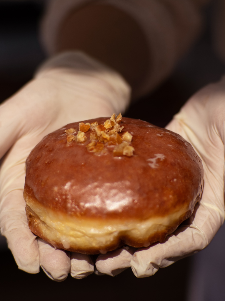 Polish doughnuts, другая подача