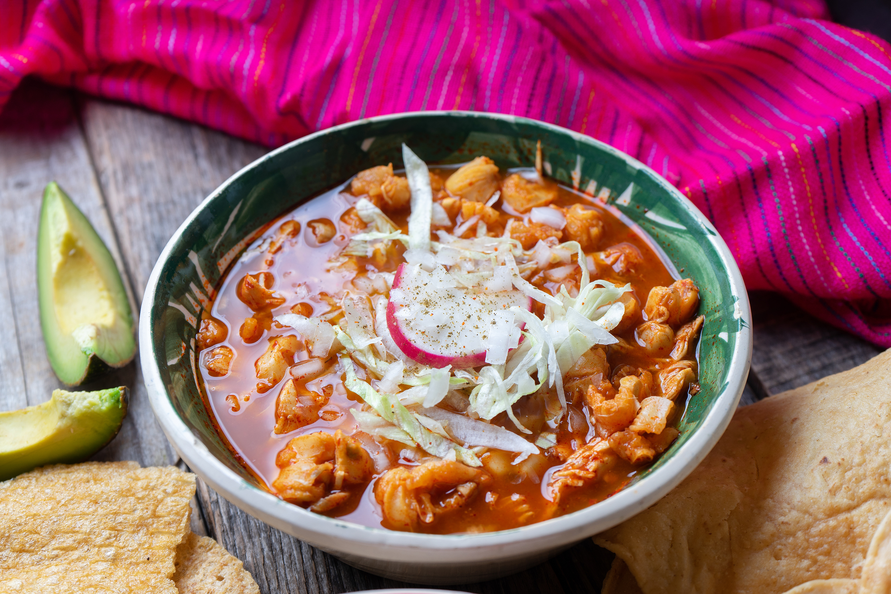 Pozole, другая подача