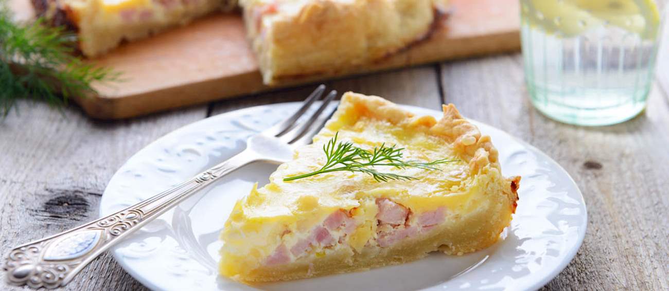 Quiche, другая подача
