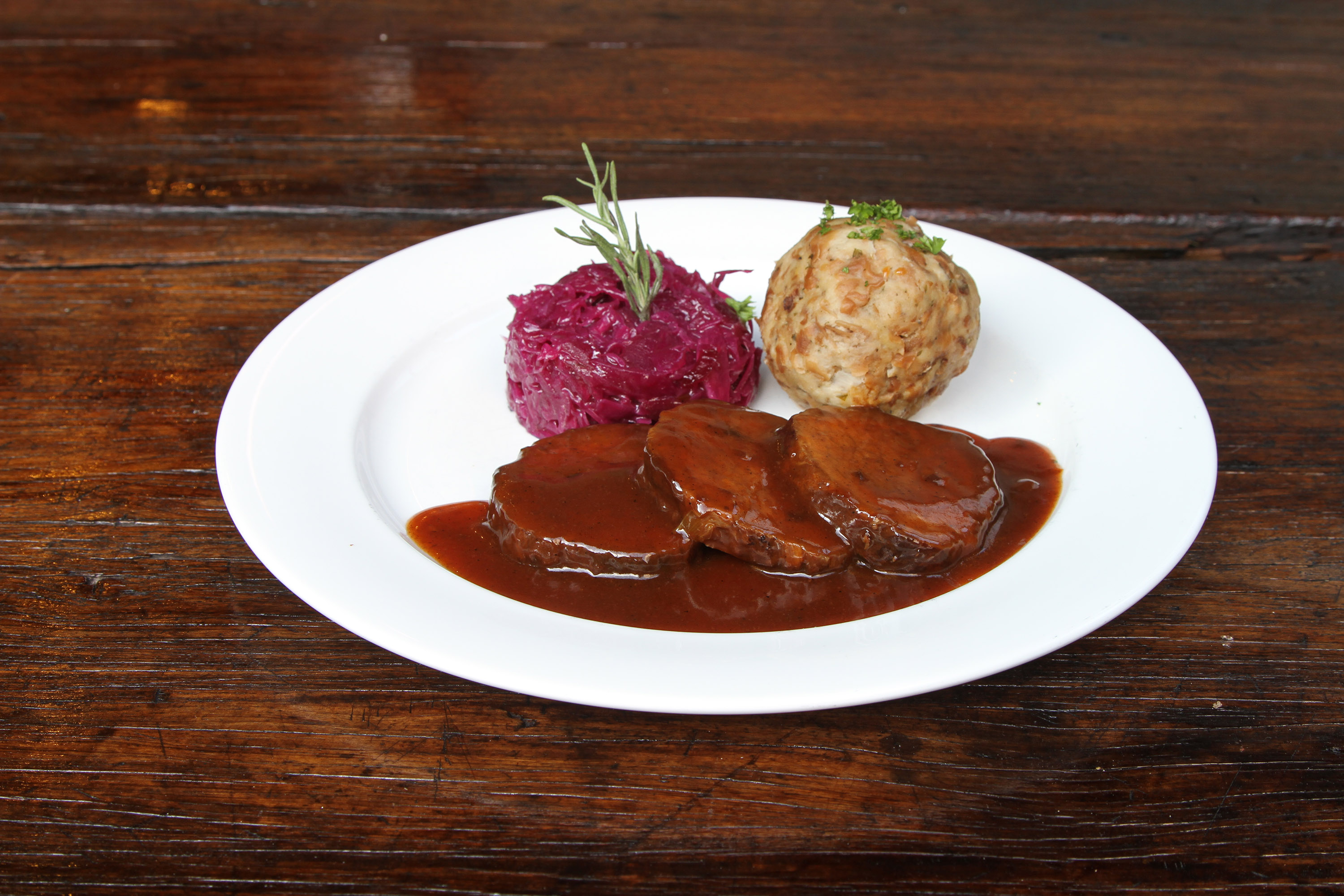 Sauerbraten, другая подача
