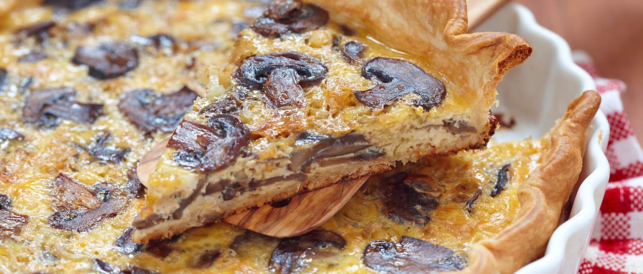 Quiche, другая подача