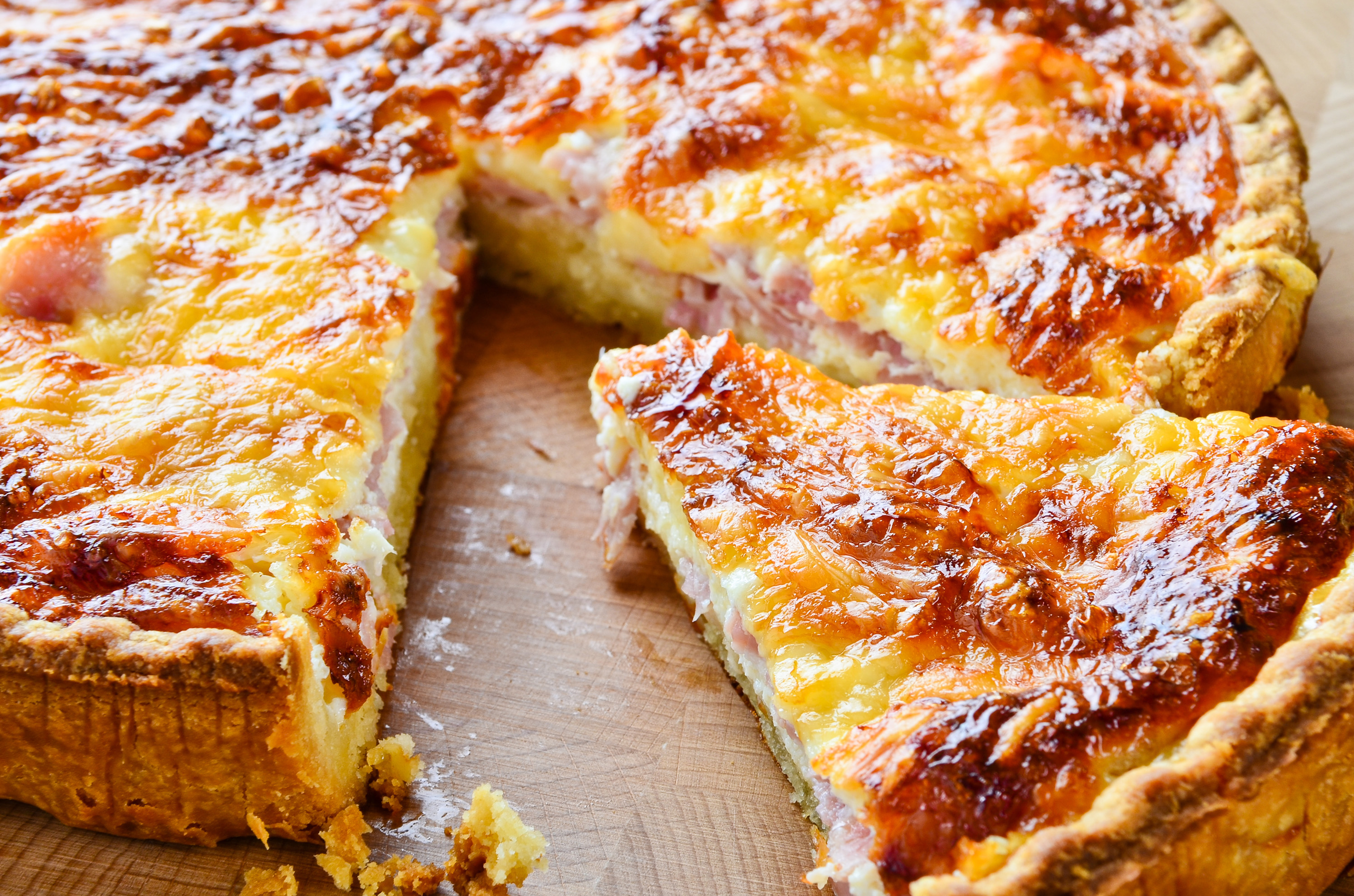 Quiche, другая подача